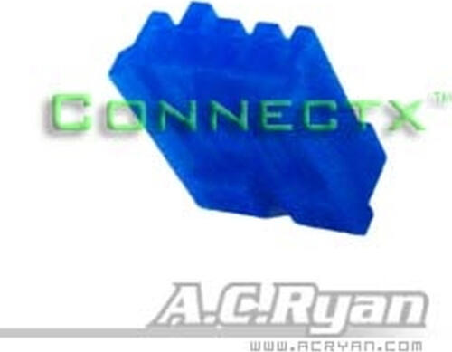 AC Ryan Connectx Floppy Power 4pin Female - Blue 100x Blau