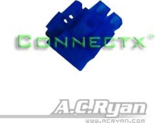 AC Ryan Connectx ATX4pin (P4-12V) Female - Blue 100x Blau