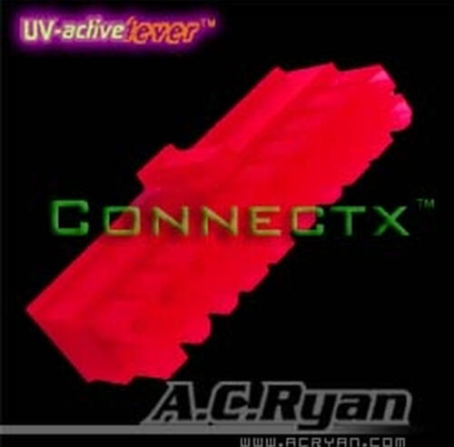 AC Ryan Connectx ATX20pin Female - UVRed 100x Rot
