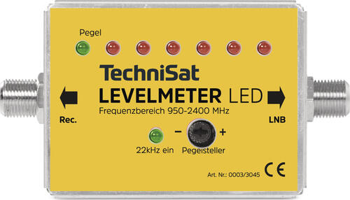 TechniSat LEVELMETER LED 950 - 2400 MHz Eingebautes Display Digital 1 Stück(e)