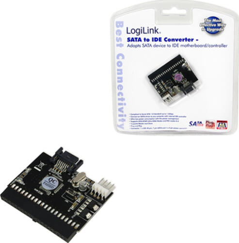LogiLink Adapter S-ATA to IDE + IDE to S-ATA Schnittstellenkarte/Adapter