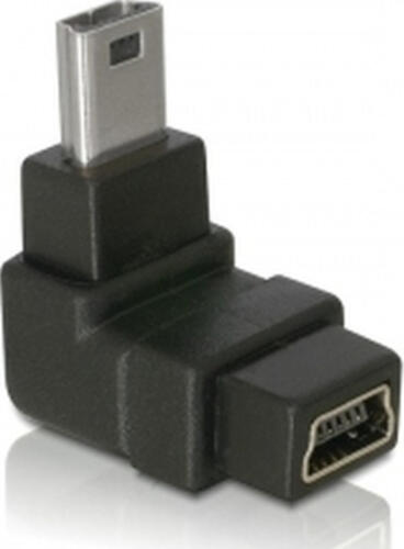 DeLOCK Adapter USB-B mini USB-B mini 5-pin Schwarz