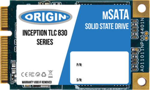 Origin Storage NB-500TLC-MINI Internes Solid State Drive mSATA 500 GB Serial ATA III TLC