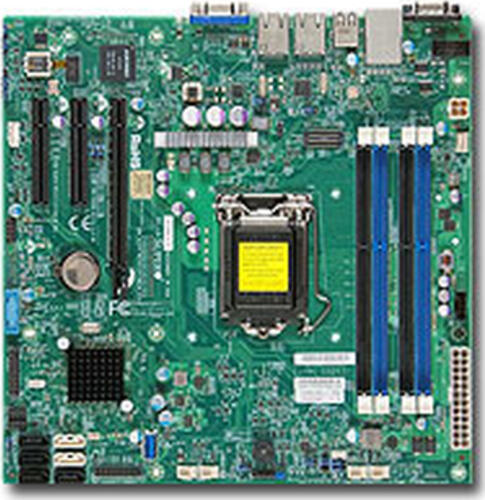 Supermicro X10SLL-F Intel C222 LGA 1150 (Socket H3) micro ATX