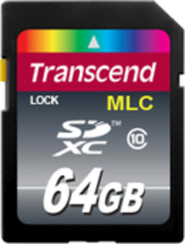 Transcend 64 GB SDXC MLC Klasse 10