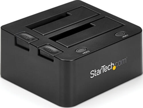 StarTech.com 2-fach USB 3.0 Festplatten Dockingstation mit UASP für 2,5/3,5 SSD / HDD