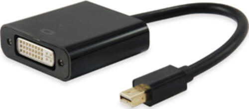Equip 133433 Videokabel-Adapter Mini DisplayPort DVI-I Schwarz