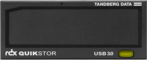Overland-Tandberg Internes RDX Laufwerk, schwarz, USB 3.0 Schnittstelle (3,5 Blende)