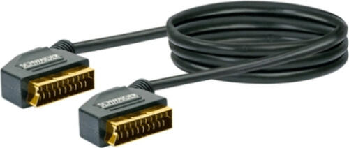 Schwaiger SCA3015 537 SCART-Kabel 1,5 m SCART (21-pin) Schwarz
