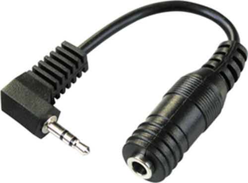 Schwaiger KHA4250 533 Audio-Kabel 0,2 m 2.5mm 3.5mm Schwarz