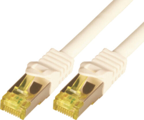 M-Cab CAT7 Roh-Netzwerkkabel S-FTP, PIMF, LSZH, 10GB, 7.50m, weiß