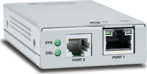 Allied Telesis AT-MMC6005-60 Netzwerksender & -empfänger Silber 10, 100, 1000 Mbit/s
