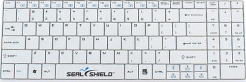 Secomp SSKSV099DE Tastatur USB Englisch Weiß