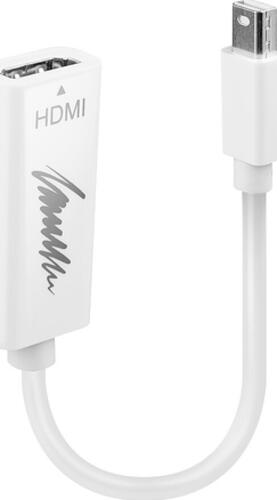 Lindy 41719 Videokabel-Adapter Mini DisplayPort HDMI Weiß