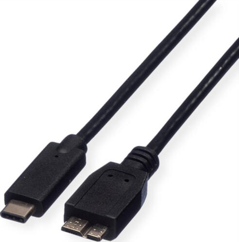 ROLINE USB 3.1 Kabel, C-Micro B, ST/ST 0,5m