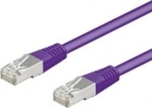 Goobay CAT 5-300 SFTP 3.0m Netzwerkkabel Violett 3 m