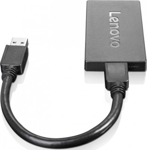 Lenovo 4X90J31021 USB-Grafikadapter 3840 x 2160 Pixel Schwarz