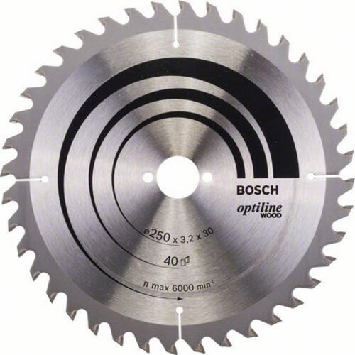 Bosch 2 608 640 670 Kreissägeblatt 25 cm 1 Stück(e)