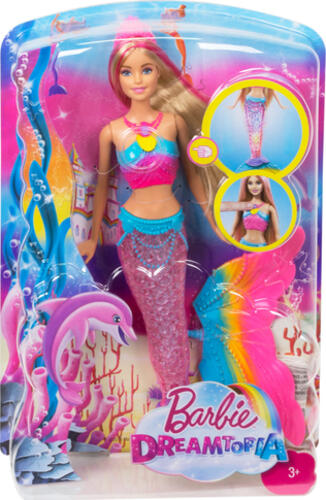 Barbie Dreamtopia Regenbogenlicht-Meerjungfrau