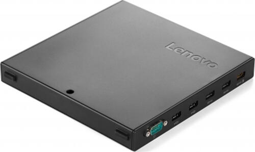 Lenovo 4XH0L54952 laptop-dockingstation & portreplikator Kabelgebunden USB 2.0 Schwarz
