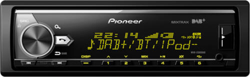 Pioneer MVH-X580DAB-AN Auto Media-Receiver Schwarz Bluetooth