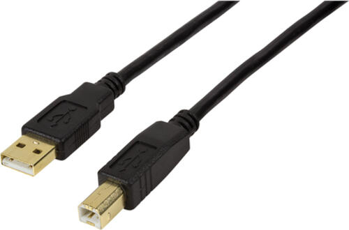 LogiLink UA0264 USB Kabel 10 m USB 2.0 USB A USB B Schwarz