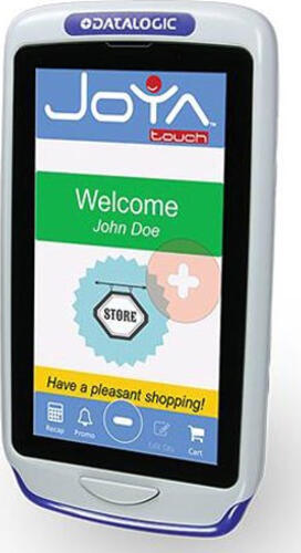 Datalogic Joya Touch Basic Handheld Mobile Computer 10,9 cm (4.3) 854 x 480 Pixel Touchscreen 305 g Grau, Rot