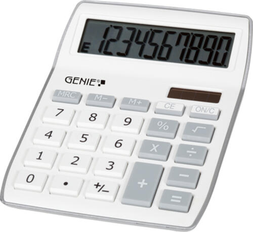 Genie 840 S Taschenrechner Desktop Display-Rechner Grau, Weiß