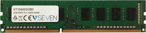 V7 2GB DDR3 PC3-10600 - 1333mhz DIMM Desktop Arbeitsspeicher Modul - V7106002GBD