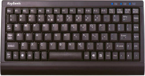 KeySonic ACK-595 C+ Tastatur USB + PS/2 QWERTY Schwarz