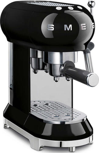 Smeg Espresso Coffee Machine Black ECF01BLEU