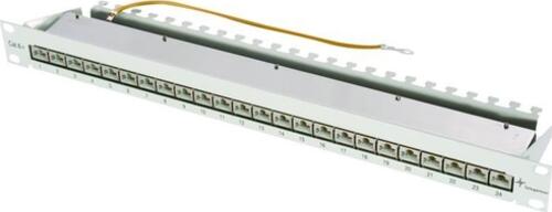 Telegärtner 19-inch Patch Panel MPP24-HS K Cat.6A 1U