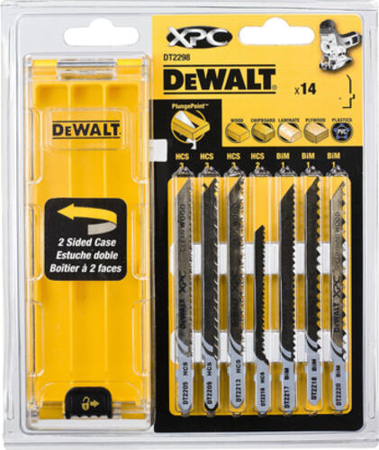DeWALT DT2298-QZ jigsaw/scroll saw/reciprocating saw blade Jigsaw blade 14 pc(s)