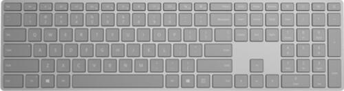 Microsoft Surface Keyboard Tastatur RF Wireless + Bluetooth Französisch Grau