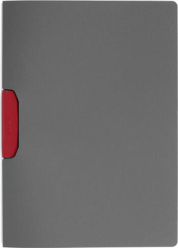 Durable Duraswing Präsentations-Mappe Kunststoff, Polypropylen (PP) Grau, Rot