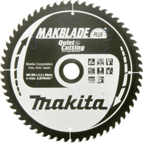 Makita MakBlade Plus Kreissägeblatt 26 cm 1 Stück(e)