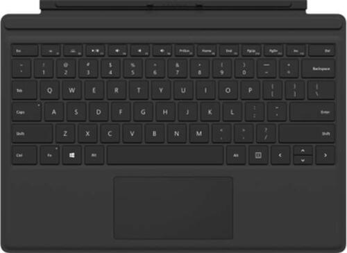 Microsoft Surface Pro Type Cover Schwarz Microsoft Cover port QWERTY Polnisch