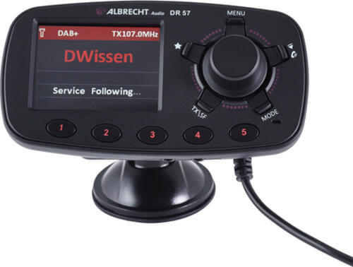 Albrecht DR 57 87,6 - 107,9 MHz Bluetooth Schwarz