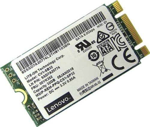Lenovo 7N47A00129 Internes Solid State Drive M.2 32 GB Serial ATA III MLC