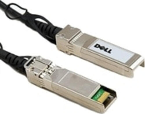 DELL 470-ABPU InfiniBand/fibre optic cable 5 m QSFP28 Schwarz, Edelstahl