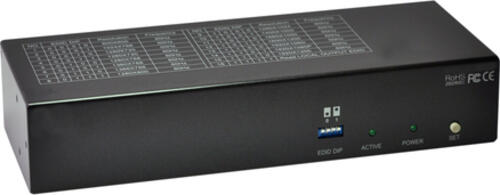 LevelOne HVE-9118T Audio-/Video-Leistungsverstärker AV-Sender Schwarz