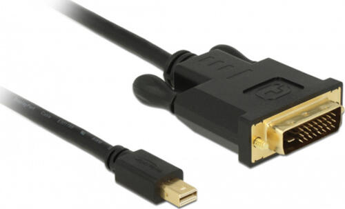 DeLOCK 83988 Videokabel-Adapter 1 m Mini DisplayPort DVI-D Schwarz