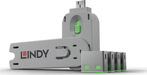 Lindy USB Portblocker, grün