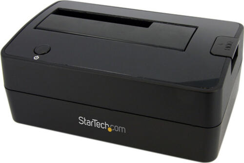 StarTech.com USB 3.0 auf SATA Festplatten Dockingstation, USB 3.0 (5 Gbit/s) Festplatten Dock, Externe 2.5/3.5 SATA I/II/III HDD/SSD Dockingstation, Top-Loading Festplattenschacht