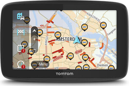 TomTom TELEMATICS PRO 7350 EU TRUCK Navigationssystem Tragbar / Fixiert 12,7 cm (5) Touchscreen 220 g Schwarz