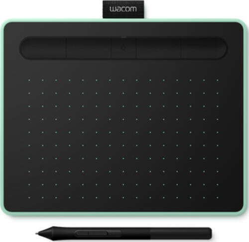 Wacom Intuos S Bluetooth Grafiktablett Grün, Schwarz 2540 lpi 152 x 95 mm USB/Bluetooth