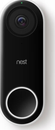 Nest Hello Video-Zugangssystem 3 MP Schwarz