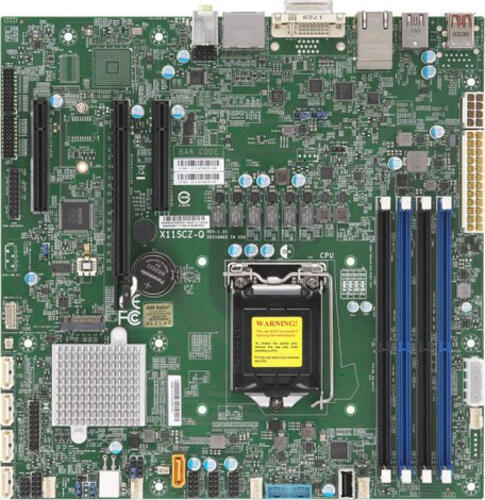 Supermicro X11SCZ-Q Intel Q370 LGA 1151 (Socket H4) micro ATX