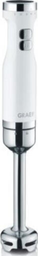 Graef HB501EU Mixer 0,7 l Pürierstab Edelstahl, Weiß