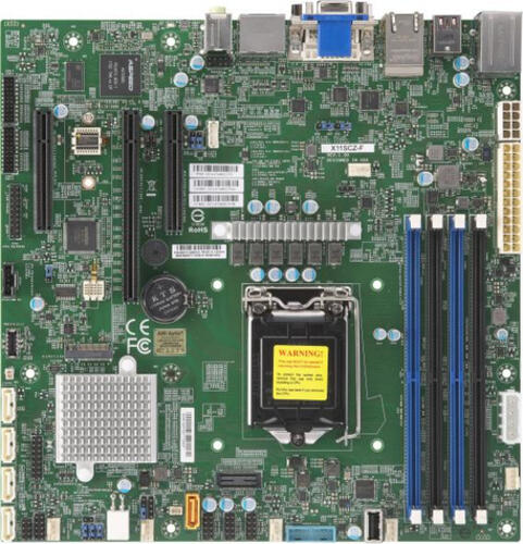 Supermicro X11SCZ-F Intel C246 LGA 1151 (Socket H4) ATX